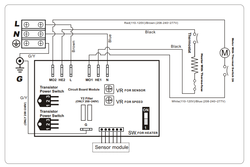 EcoSlender Slimline Automatic Operation Hand Dryer in Satin Stainless Steel